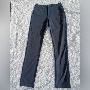 Vuori Meta Pants Performance Stretch Charcoal Gray Slim Fit Chinos Men 28‎